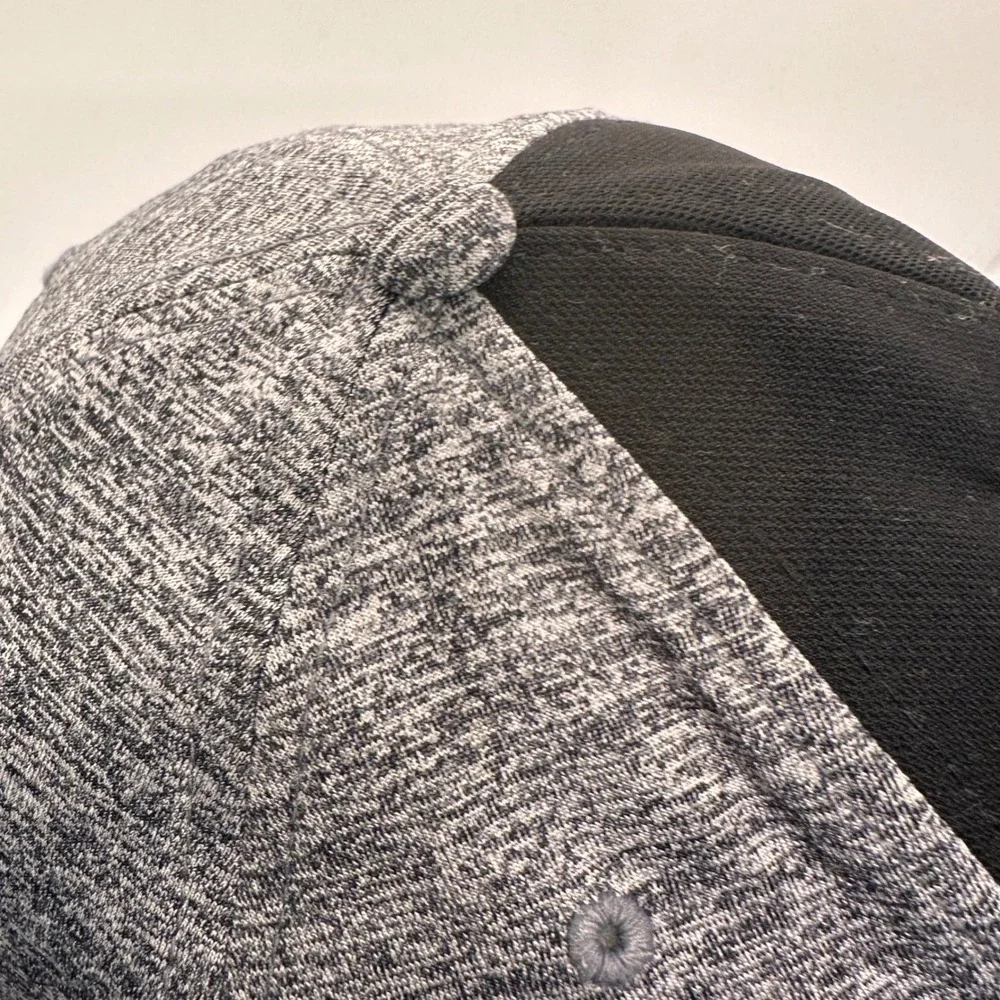 Black Clover Live Lucky Baseball Cap Black Grey Shamrock Logo‎ L XL Memory Fit
